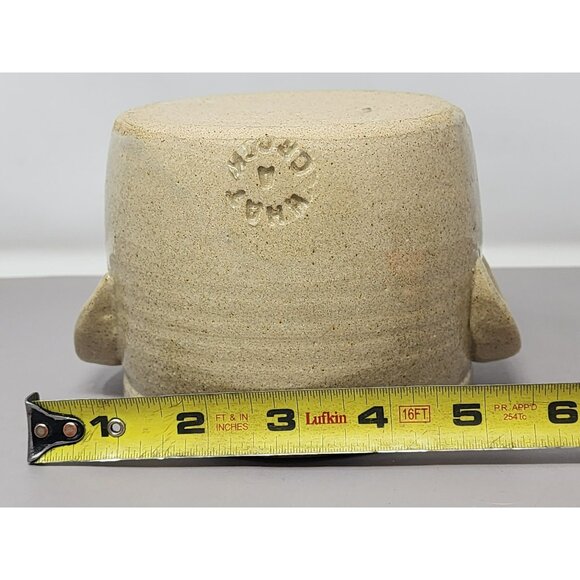 What A Crock Stoneware Crock Pot With Handles Kitchen Decor Rustic Farmhouse - Picture 8 of 9